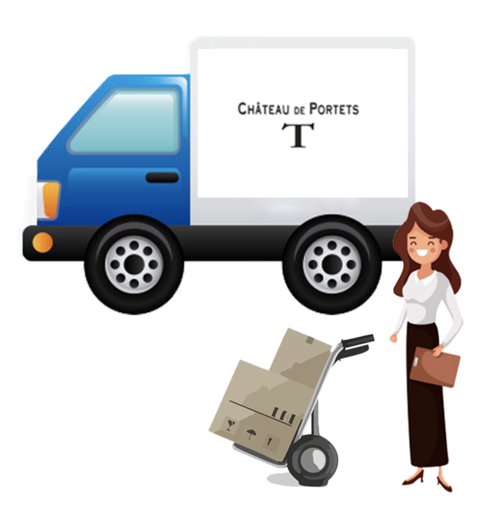 Porte-vin delivery scheme