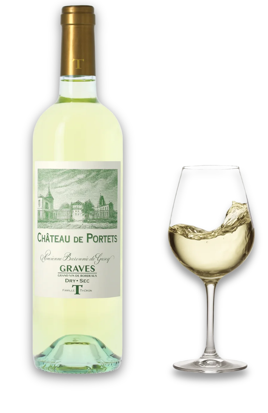 vin blanc aorc graves portets gironde