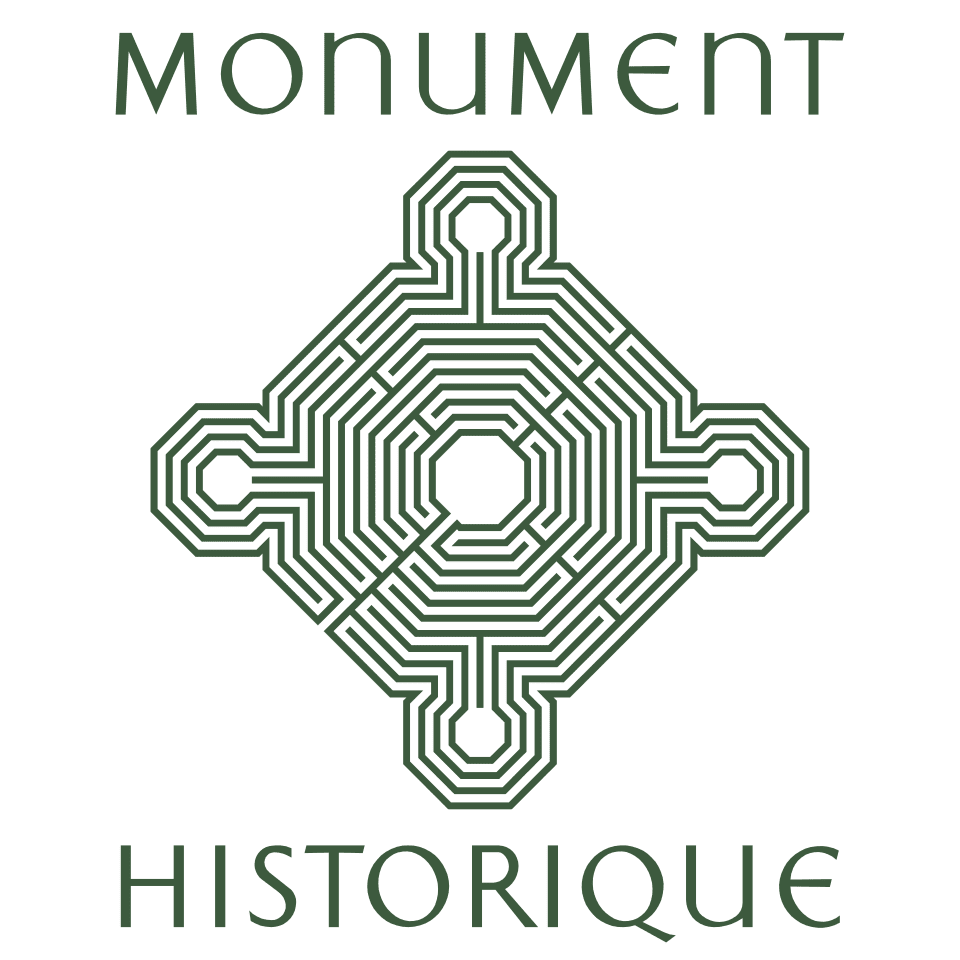 logo monument historique vert